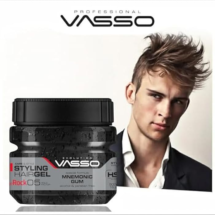 Vasso Styling hair gel THE ROCK 500 ml - Image 2